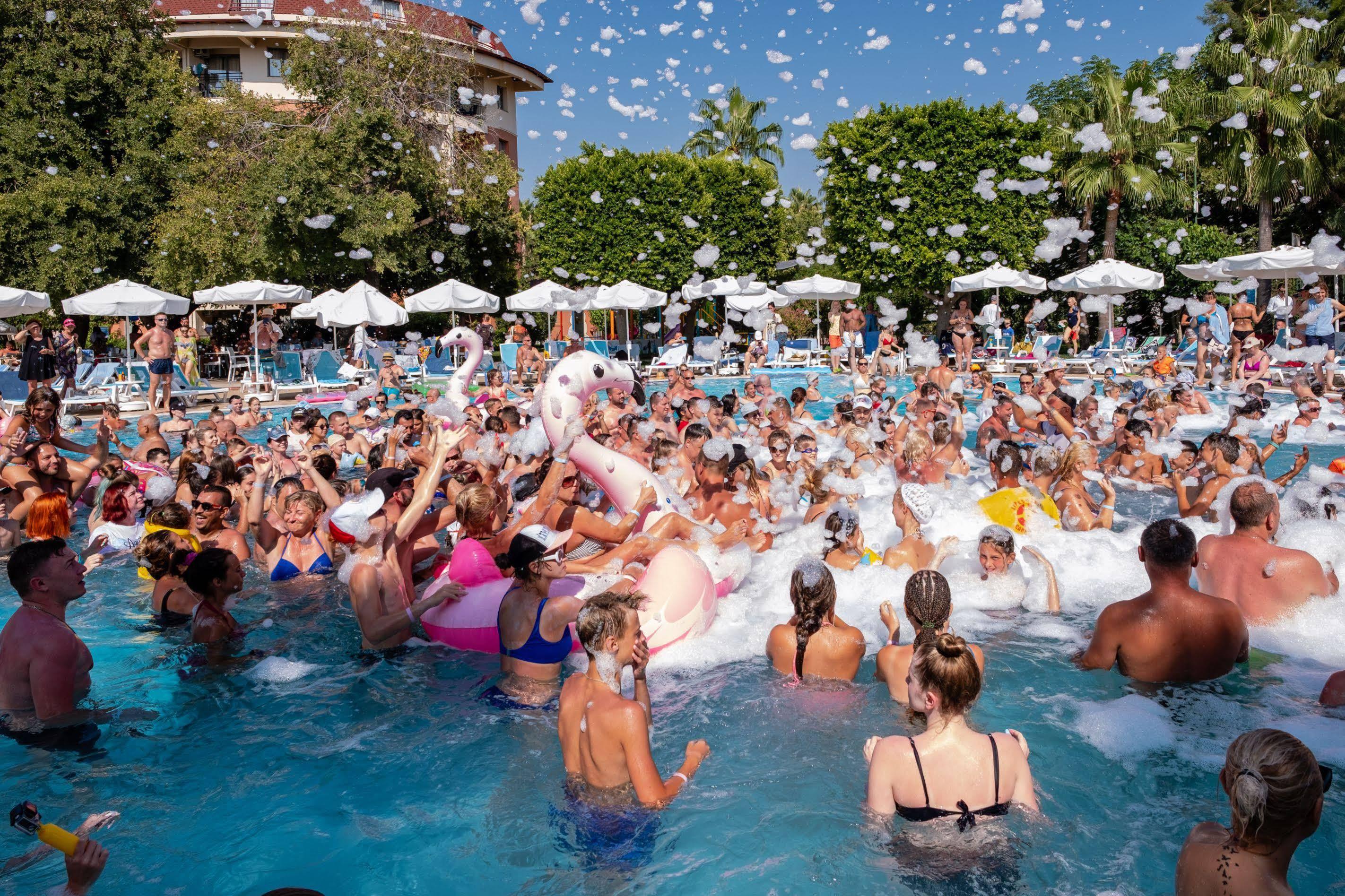 Palmeras Beach Hotel Payallar Bagian luar foto